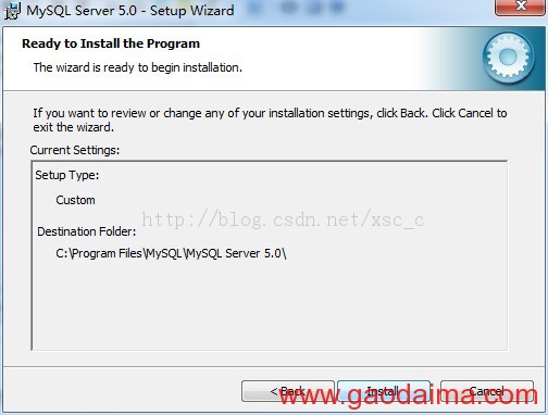 win7系统MySQL-5.0.18装配图解