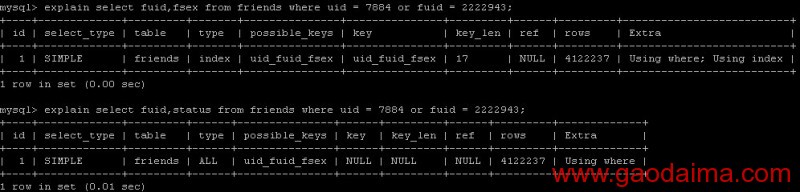 MYSQL order by排序与目录关系总结