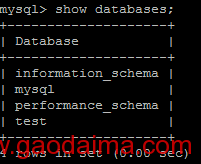 mysql筹建以及基本命令