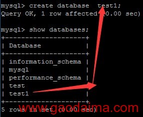 mysql筹建以及基本命令