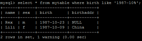 mysql筹建以及基本命令