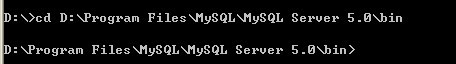 windows上启动mysql服务的命令行启动和手动启动方法