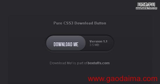 WEBJX收集的25个CSS3按钮和CSS3菜单设计...