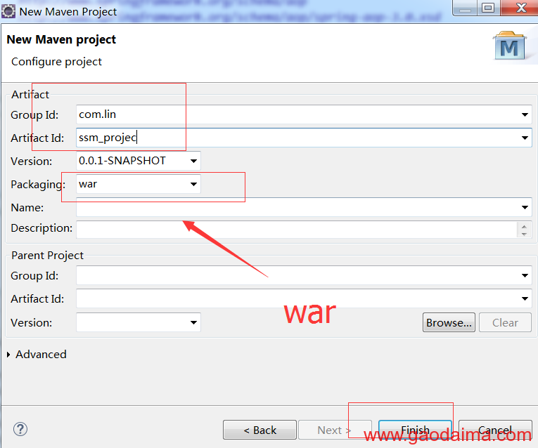 Spring+Mybatis+SpringMVC+Maven+MySql筹建实例