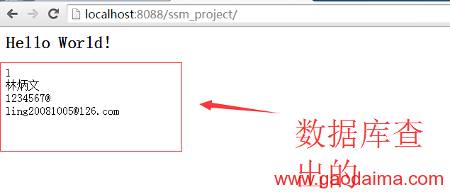 Spring+Mybatis+SpringMVC+Maven+MySql筹建实例