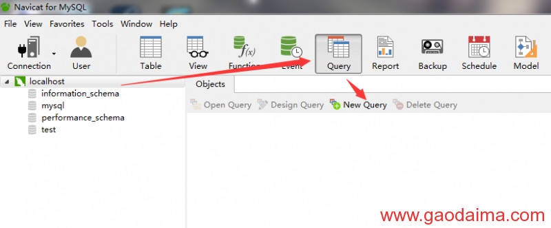 sql基础入门——mysql与navicat联接