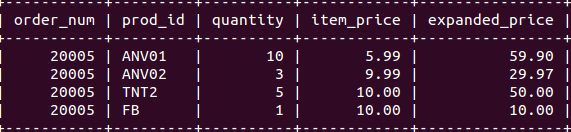 MySQL入门（2）