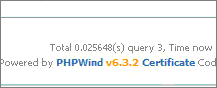 迅如疾风 PHPWind 6.3.2 测试手记