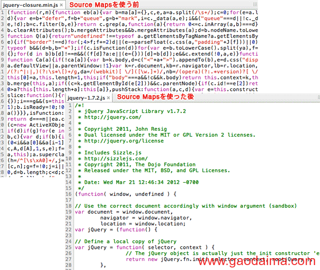 JavaScript&nbsp;Source&nbsp;Map&nbsp;详解
