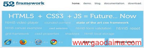 加速Web开发的9款知名HTML5框架