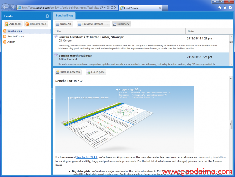 ExtJS&nbsp;4.2&nbsp;介绍
