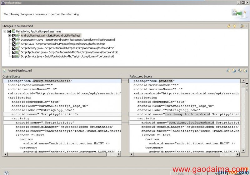 PHP开发Android应用程序