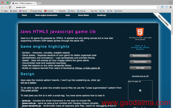25&nbsp;个超棒的&nbsp;HTML5&nbsp;&amp;&nbsp;JavaScript&nbsp;游戏引擎开发库