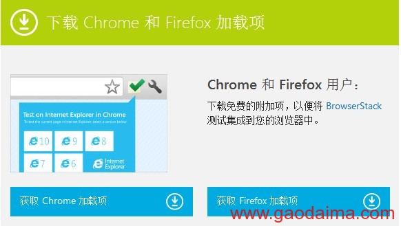 微软modern.IE：网站兼容性测试利器