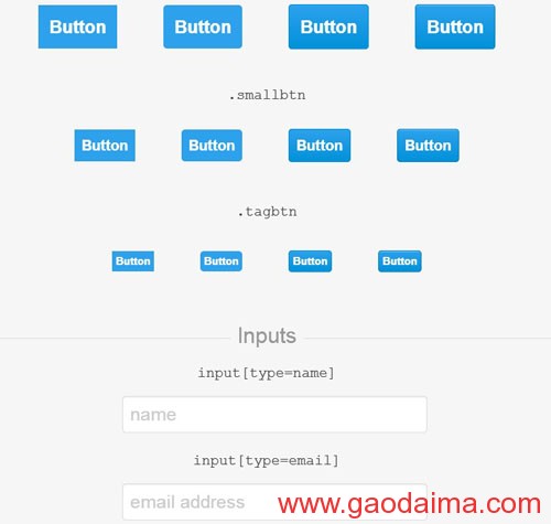 帮助你实现漂亮界面的14套免费的&nbsp;HTML/CSS&nbsp;源码