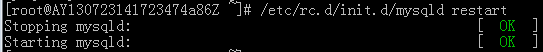 mysql启动错误mysql.sock