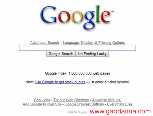 20&nbsp;年，Google.com&nbsp;是这样进化的